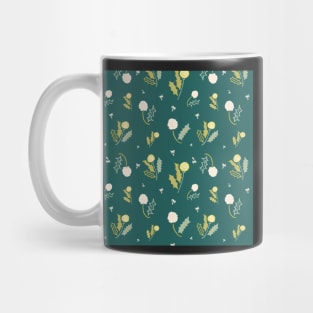 Dandelion Floral Pattern Mug